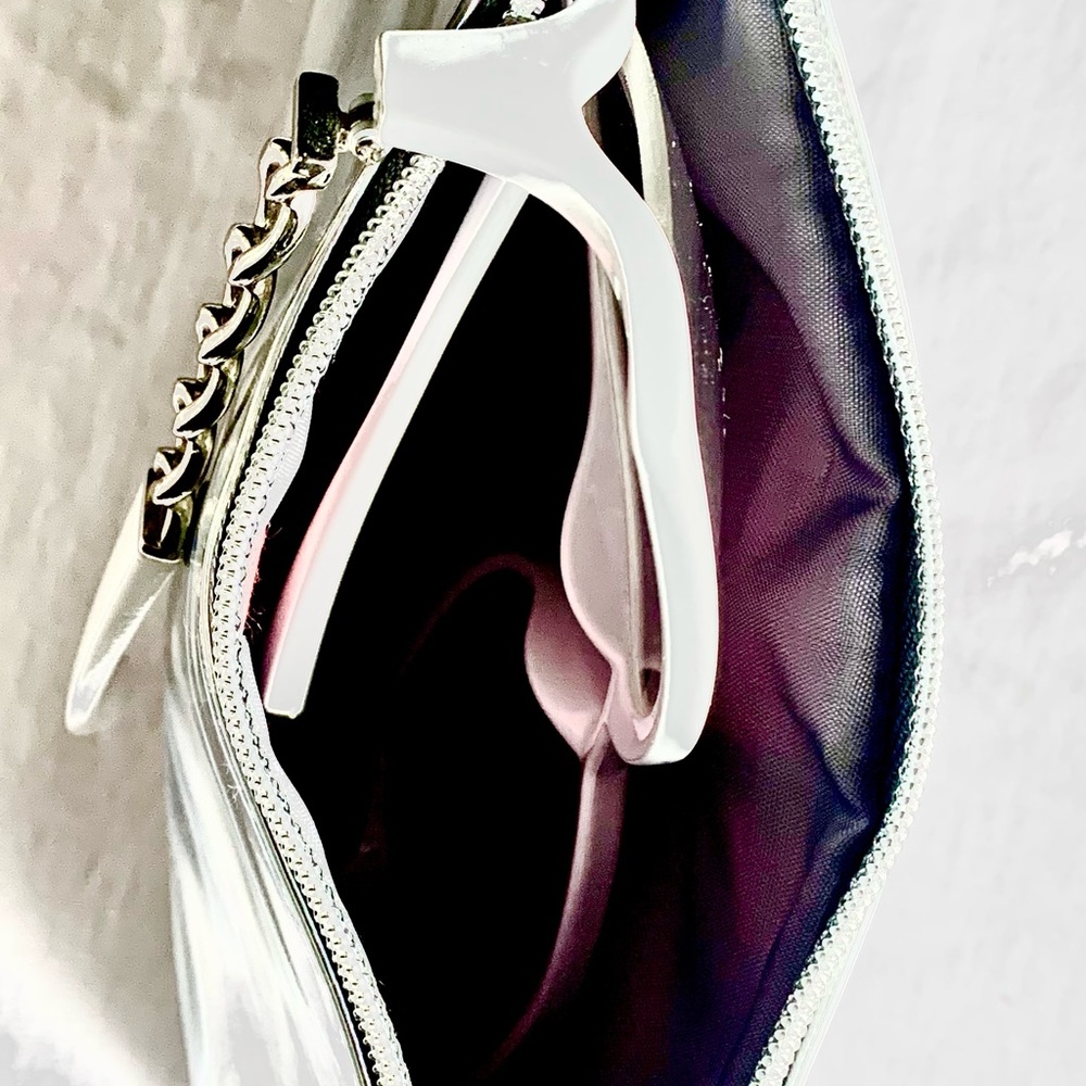 🌈Ipsy Reflective Zip Purse & 👓Accessory White Rope Glasses Set - Picture 9 of 9